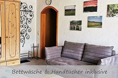 Schlafzimmer Ferienwohnung Heimatglück